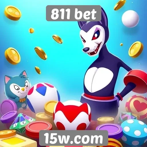 Variedade de jogos oferecidos no 811 bet